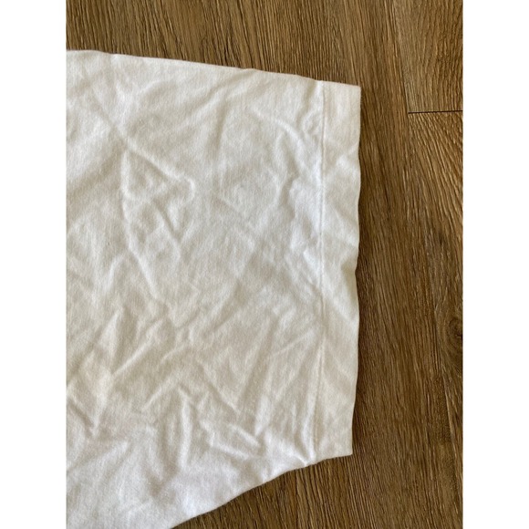 Vtg Pinto Ecuador Amazonico Embroidered Parrot White Shirt Men's L Single Stitch - Picture 6 of 6